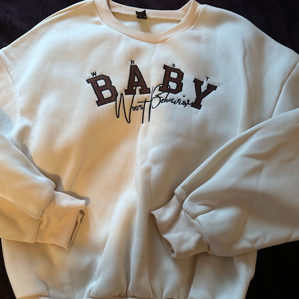 west baby shein sweater